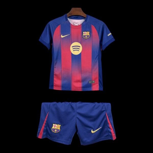 Barcelone Maillot Domicile 25/26 – Enfant